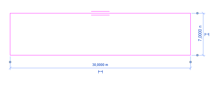 Tutorial como fazer rampas no Revit: print da tela do Revit com destaque para a vista durante desenho da rampa com piso estrutural