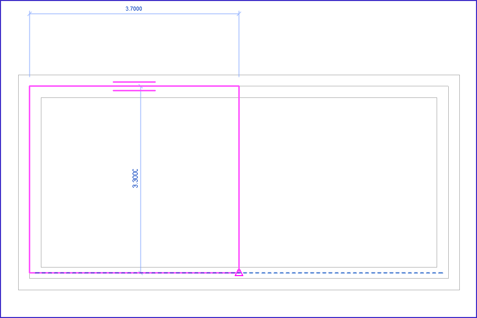 Como fazer piscina no Revit: imagem da interface do software Revit, com destaque para desenho de piso da piscina