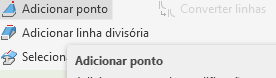 imagem destaque do ícone "Adicionar ponto" durante processo de criação de terreno com Revit